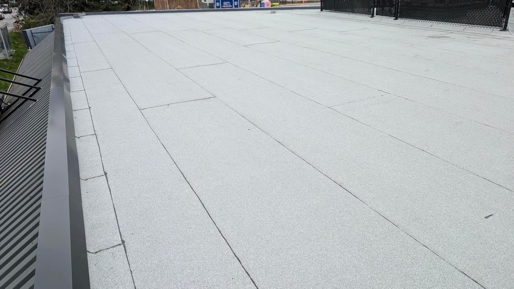 Soprema torch-on roof in Langley, Langley